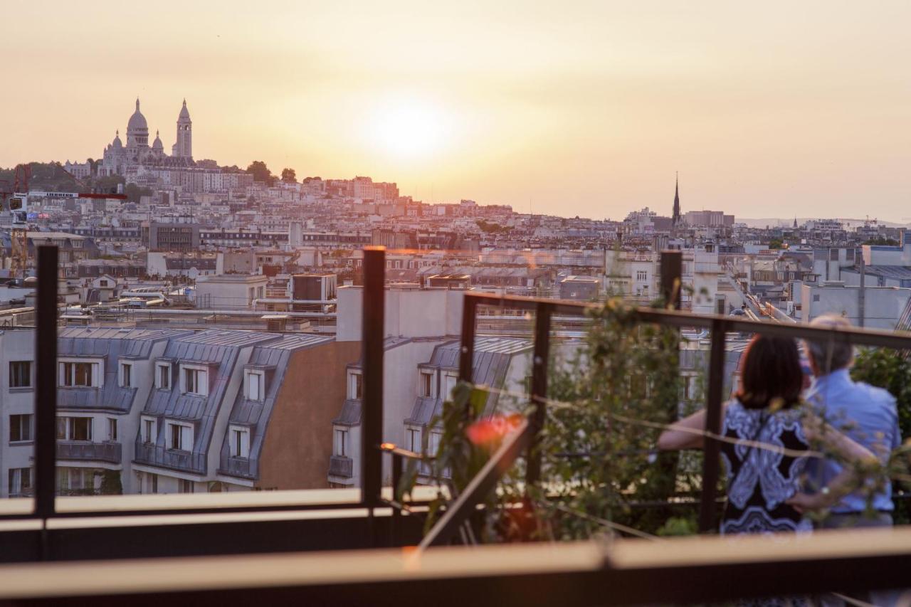 巴黎Generator旅舍旅舍 外观 照片 Rooftop view of the city